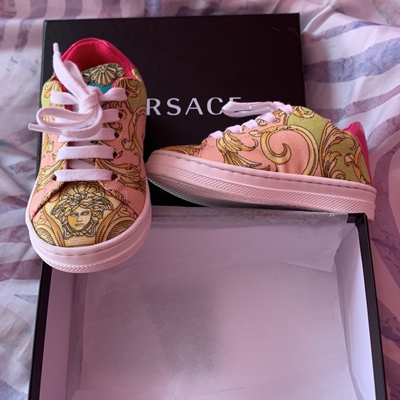 I am selling a multi colored baby Versace brand sneaker. - Picture 2 of 5